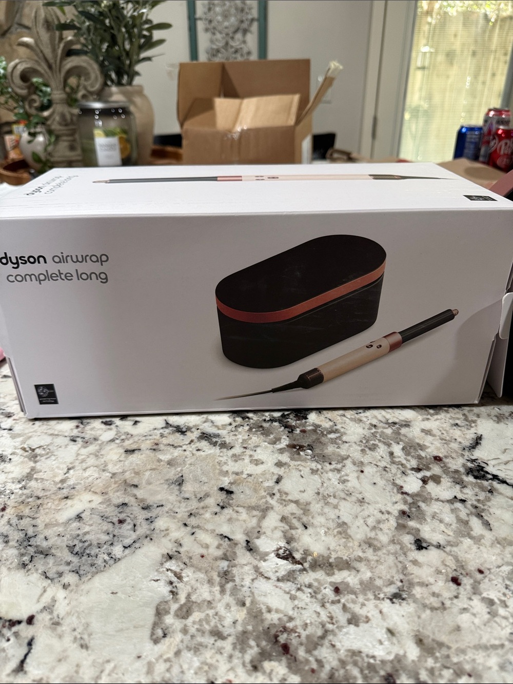 Dyson Airwrap Complete Long in Black and Rose Gold